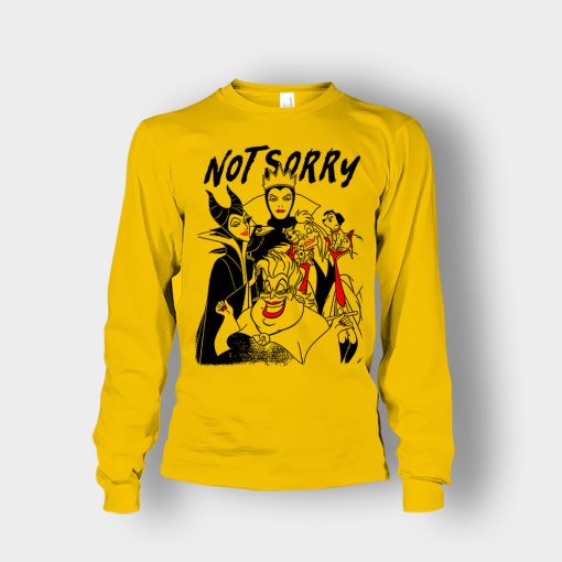 Bad-Girls-Not-Sorry-Disney-Villains-Unisex-Long-Sleeve-Gold