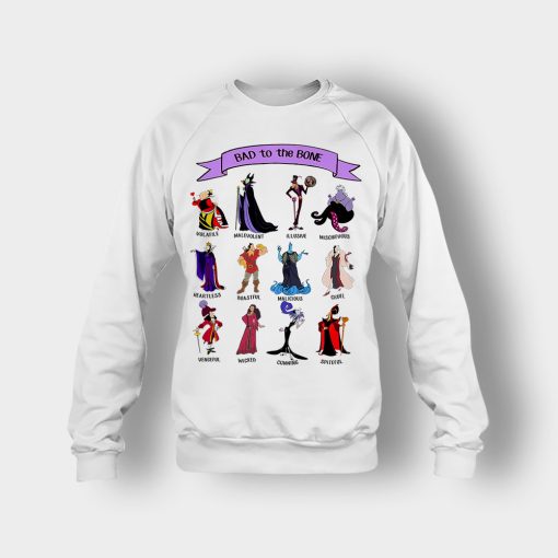 Bad-To-The-Bones-Disney-Villains-Crewneck-Sweatshirt-White