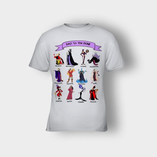 Bad-To-The-Bones-Disney-Villains-Kids-T-Shirt-Ash