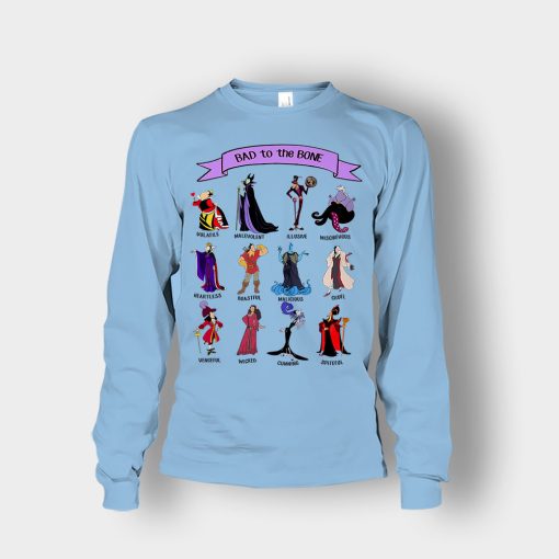 Bad-To-The-Bones-Disney-Villains-Unisex-Long-Sleeve-Light-Blue