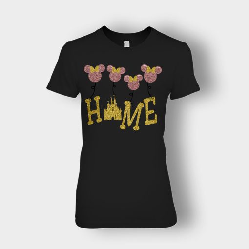 Balloon-Home-Disney-Mickey-Inspired-Ladies-T-Shirt-Black