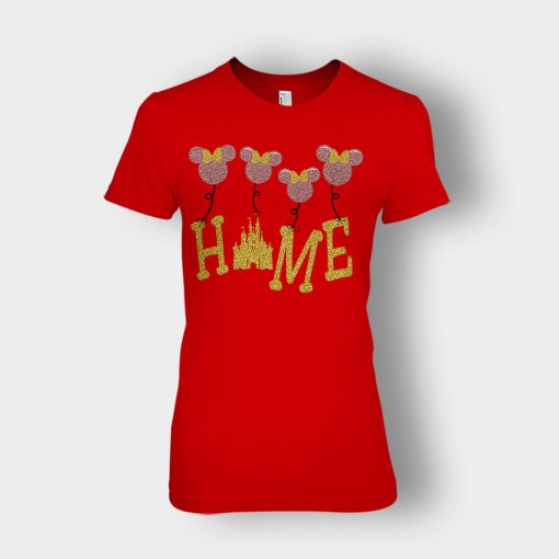 Balloon-Home-Disney-Mickey-Inspired-Ladies-T-Shirt-Red