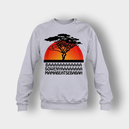 Basowenyaamamabeatsebabah-The-Lion-King-Disney-Inspired-Crewneck-Sweatshirt-Sport-Grey