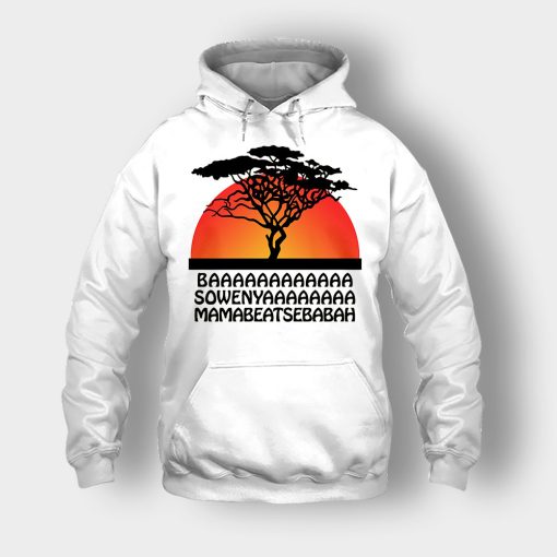 Basowenyaamamabeatsebabah-The-Lion-King-Disney-Inspired-Unisex-Hoodie-White