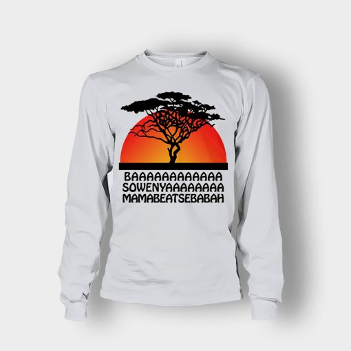 Basowenyaamamabeatsebabah-The-Lion-King-Disney-Inspired-Unisex-Long-Sleeve-Ash