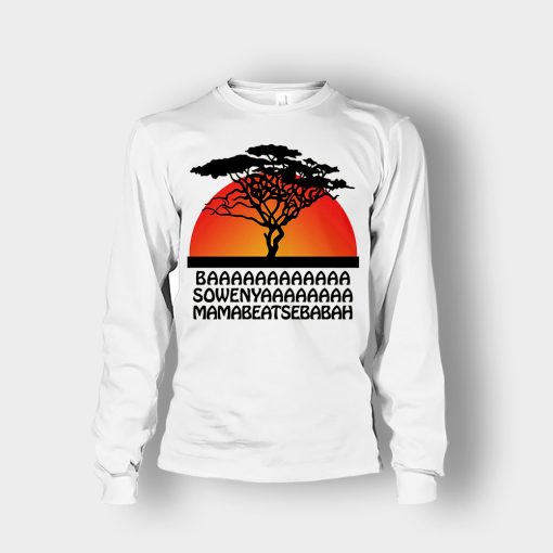 Basowenyaamamabeatsebabah-The-Lion-King-Disney-Inspired-Unisex-Long-Sleeve-White