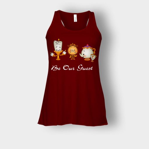 Be-Our-Guest-Disney-Beauty-And-The-Beast-Bella-Womens-Flowy-Tank-Maroon
