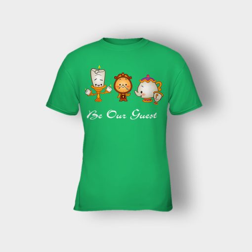 Be-Our-Guest-Disney-Beauty-And-The-Beast-Kids-T-Shirt-Irish-Green