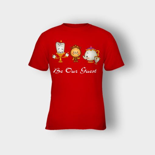 Be-Our-Guest-Disney-Beauty-And-The-Beast-Kids-T-Shirt-Red