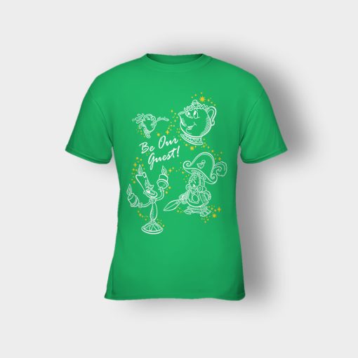 Be-Our-Houses-Guest-Disney-Beauty-And-The-Beast-Kids-T-Shirt-Irish-Green