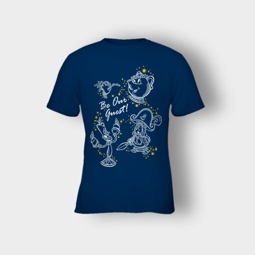 Be-Our-Houses-Guest-Disney-Beauty-And-The-Beast-Kids-T-Shirt-Navy