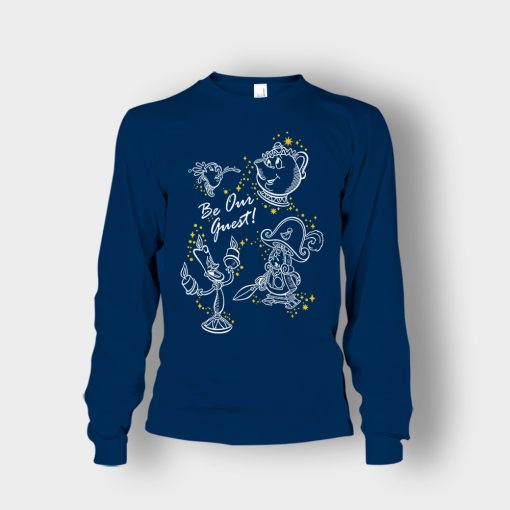 Be-Our-Houses-Guest-Disney-Beauty-And-The-Beast-Unisex-Long-Sleeve-Navy