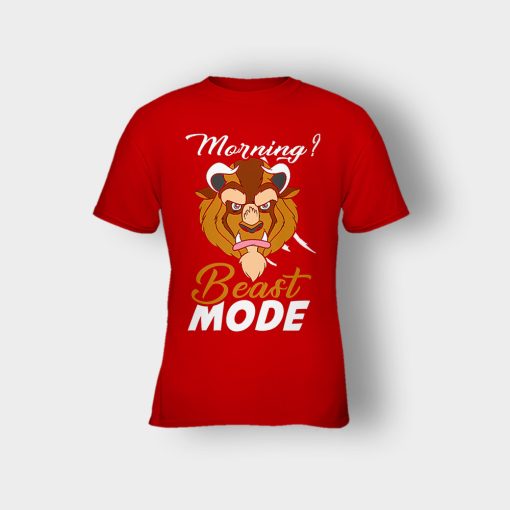 Beast-Mode-Disney-Beauty-And-The-Beast-Kids-T-Shirt-Red