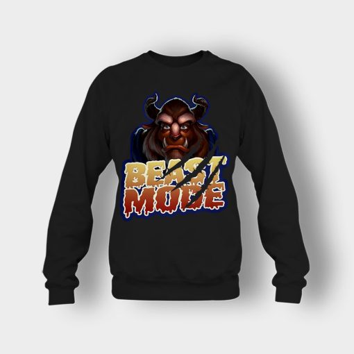 Beast-Mode-On-Disney-Beauty-And-The-Beast-Crewneck-Sweatshirt-Black