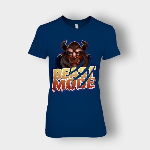 Beast-Mode-On-Disney-Beauty-And-The-Beast-Ladies-T-Shirt-Navy
