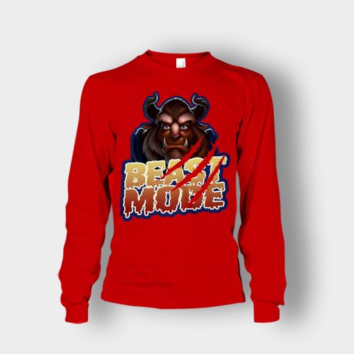 Beast-Mode-On-Disney-Beauty-And-The-Beast-Unisex-Long-Sleeve-Red