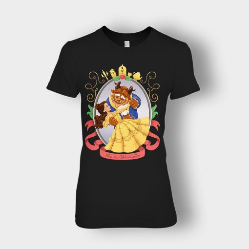 Beastly-Love-Disney-Beauty-And-The-Beast-Ladies-T-Shirt-Black