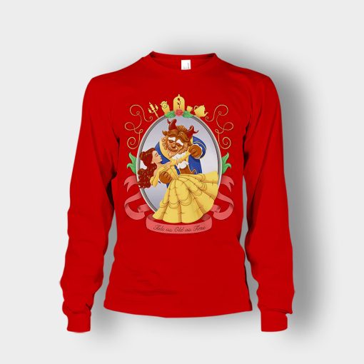 Beastly-Love-Disney-Beauty-And-The-Beast-Unisex-Long-Sleeve-Red