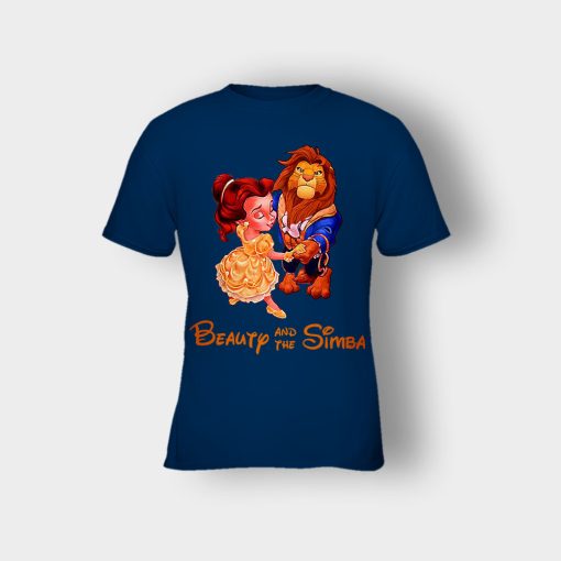 Beauty-And-The-Simba-The-Lion-King-Disney-Inspired-Kids-T-Shirt-Navy