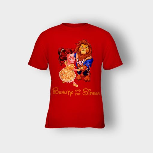 Beauty-And-The-Simba-The-Lion-King-Disney-Inspired-Kids-T-Shirt-Red
