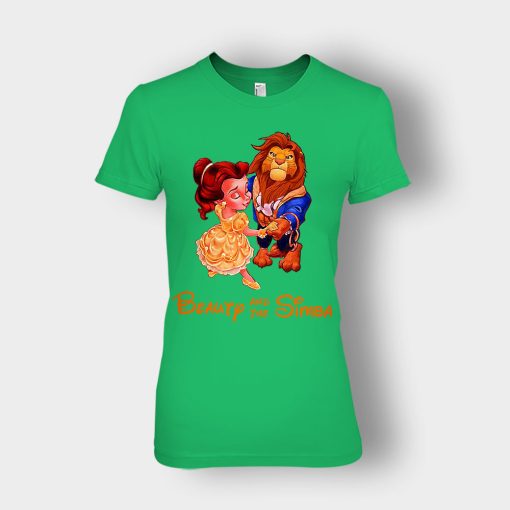 Beauty-And-The-Simba-The-Lion-King-Disney-Inspired-Ladies-T-Shirt-Irish-Green