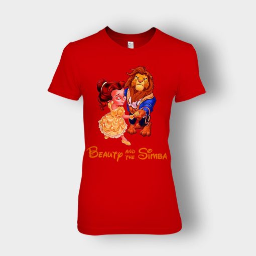 Beauty-And-The-Simba-The-Lion-King-Disney-Inspired-Ladies-T-Shirt-Red