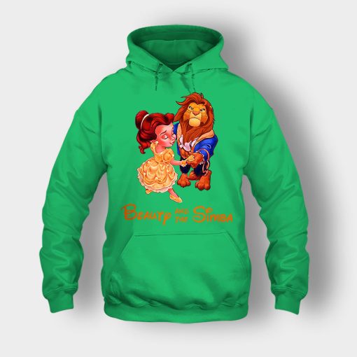 Beauty-And-The-Simba-The-Lion-King-Disney-Inspired-Unisex-Hoodie-Irish-Green