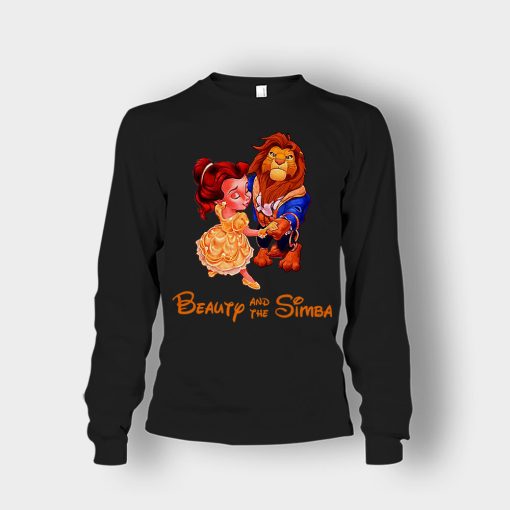 Beauty-And-The-Simba-The-Lion-King-Disney-Inspired-Unisex-Long-Sleeve-Black