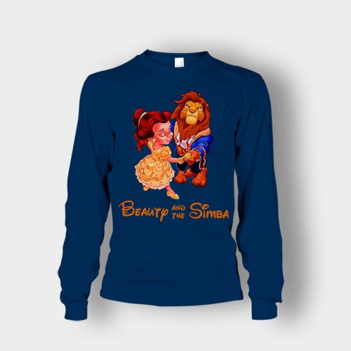 Beauty-And-The-Simba-The-Lion-King-Disney-Inspired-Unisex-Long-Sleeve-Navy