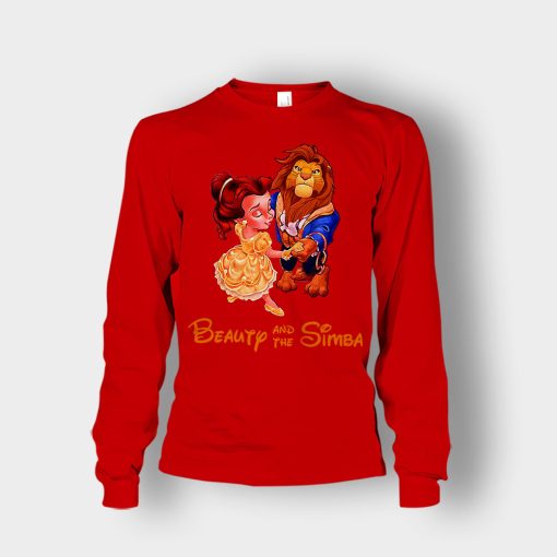 Beauty-And-The-Simba-The-Lion-King-Disney-Inspired-Unisex-Long-Sleeve-Red