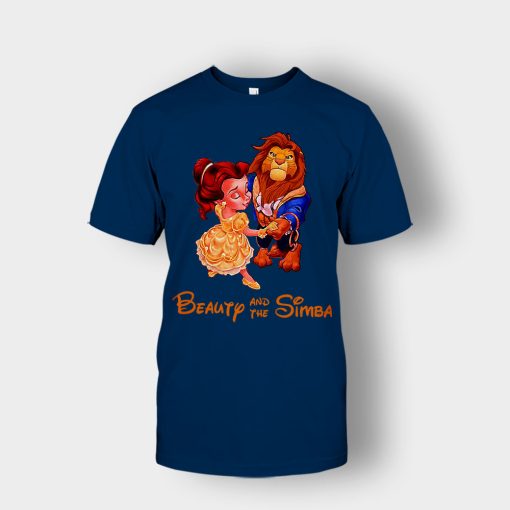 Beauty-And-The-Simba-The-Lion-King-Disney-Inspired-Unisex-T-Shirt-Navy