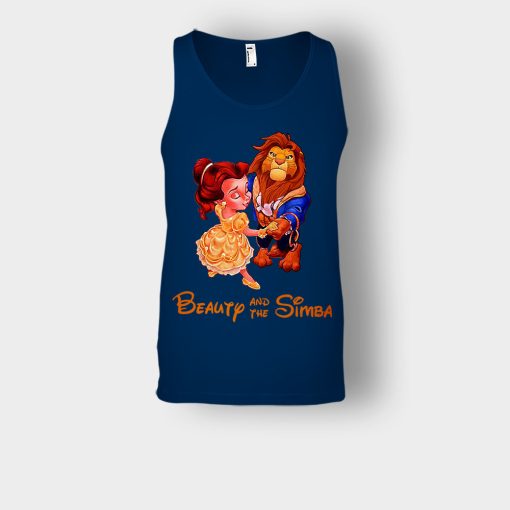 Beauty-And-The-Simba-The-Lion-King-Disney-Inspired-Unisex-Tank-Top-Navy