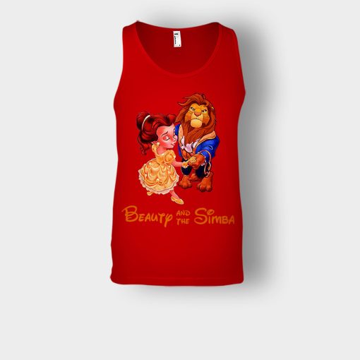 Beauty-And-The-Simba-The-Lion-King-Disney-Inspired-Unisex-Tank-Top-Red