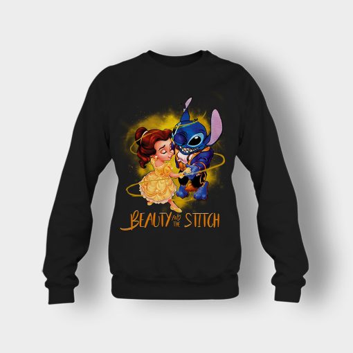 Beauty-And-The-Stitch-Disney-Lilo-And-Stitch-Crewneck-Sweatshirt-Black