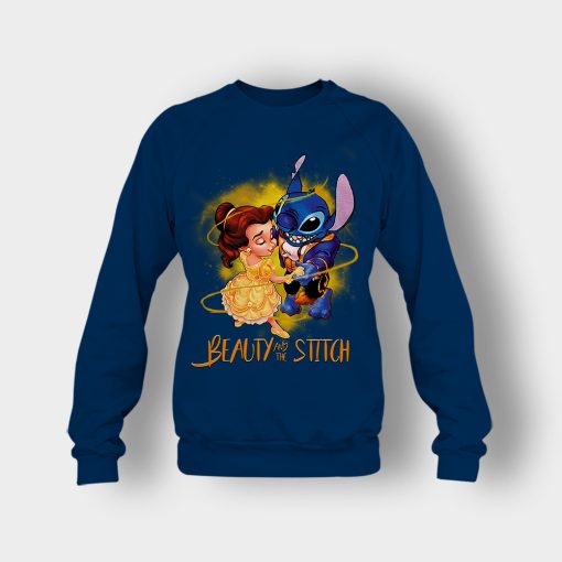 Beauty-And-The-Stitch-Disney-Lilo-And-Stitch-Crewneck-Sweatshirt-Navy