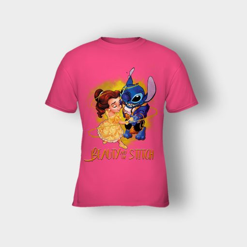Beauty-And-The-Stitch-Disney-Lilo-And-Stitch-Kids-T-Shirt-Heliconia