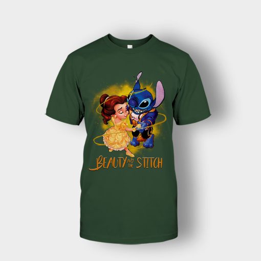 Beauty-And-The-Stitch-Disney-Lilo-And-Stitch-Unisex-T-Shirt-Forest
