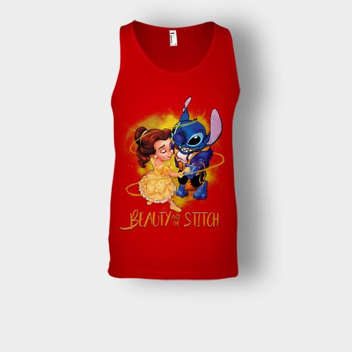 Beauty-And-The-Stitch-Disney-Lilo-And-Stitch-Unisex-Tank-Top-Red