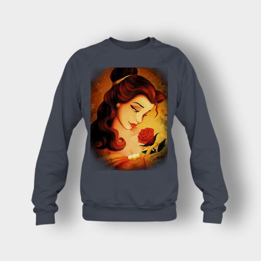 Beauty-Flower-Disney-Beauty-And-The-Beast-Crewneck-Sweatshirt-Dark-Heather