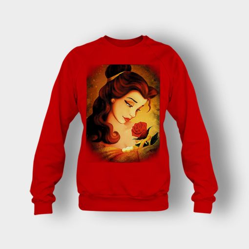 Beauty-Flower-Disney-Beauty-And-The-Beast-Crewneck-Sweatshirt-Red