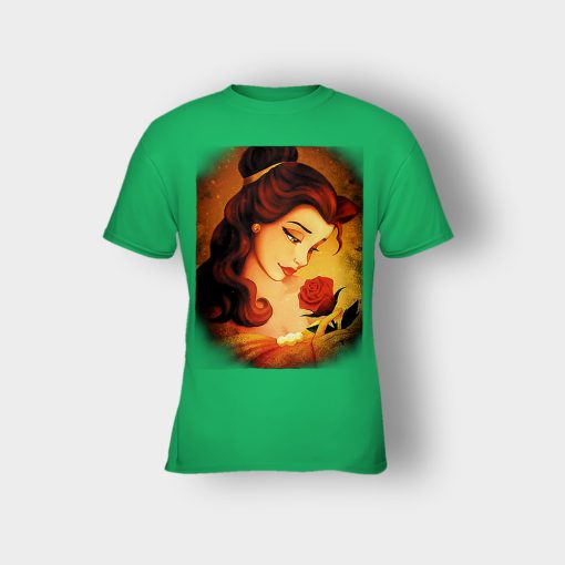 Beauty-Flower-Disney-Beauty-And-The-Beast-Kids-T-Shirt-Irish-Green