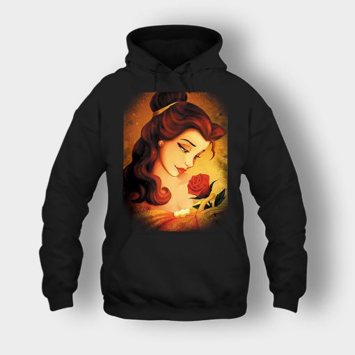 Beauty-Flower-Disney-Beauty-And-The-Beast-Unisex-Hoodie-Black