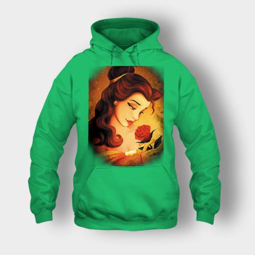 Beauty-Flower-Disney-Beauty-And-The-Beast-Unisex-Hoodie-Irish-Green