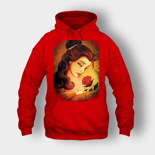 Beauty-Flower-Disney-Beauty-And-The-Beast-Unisex-Hoodie-Red