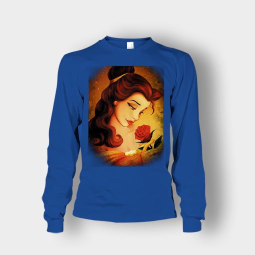 Beauty-Flower-Disney-Beauty-And-The-Beast-Unisex-Long-Sleeve-Royal