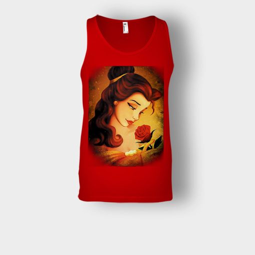 Beauty-Flower-Disney-Beauty-And-The-Beast-Unisex-Tank-Top-Red