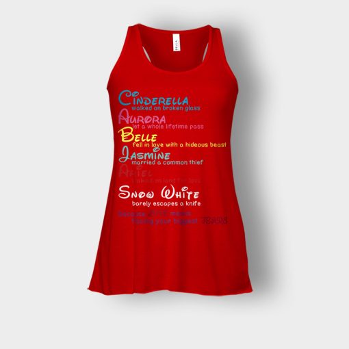 Because-Love-Means-Disney-Bella-Womens-Flowy-Tank-Red