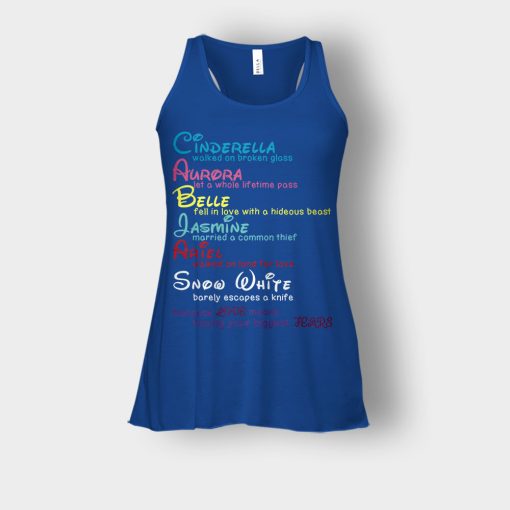 Because-Love-Means-Disney-Bella-Womens-Flowy-Tank-Royal