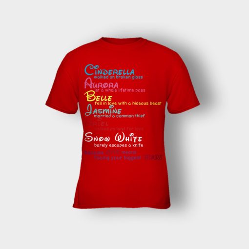 Because-Love-Means-Disney-Kids-T-Shirt-Red
