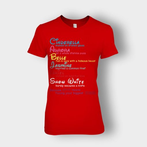 Because-Love-Means-Disney-Ladies-T-Shirt-Red